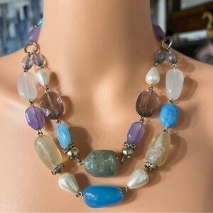 Vibrant Multicolor Beaded Necklace